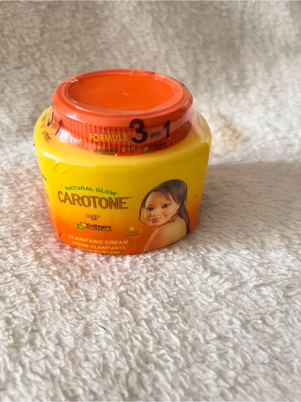 Natural Glow Clarifying Cream - Orange/Yellow